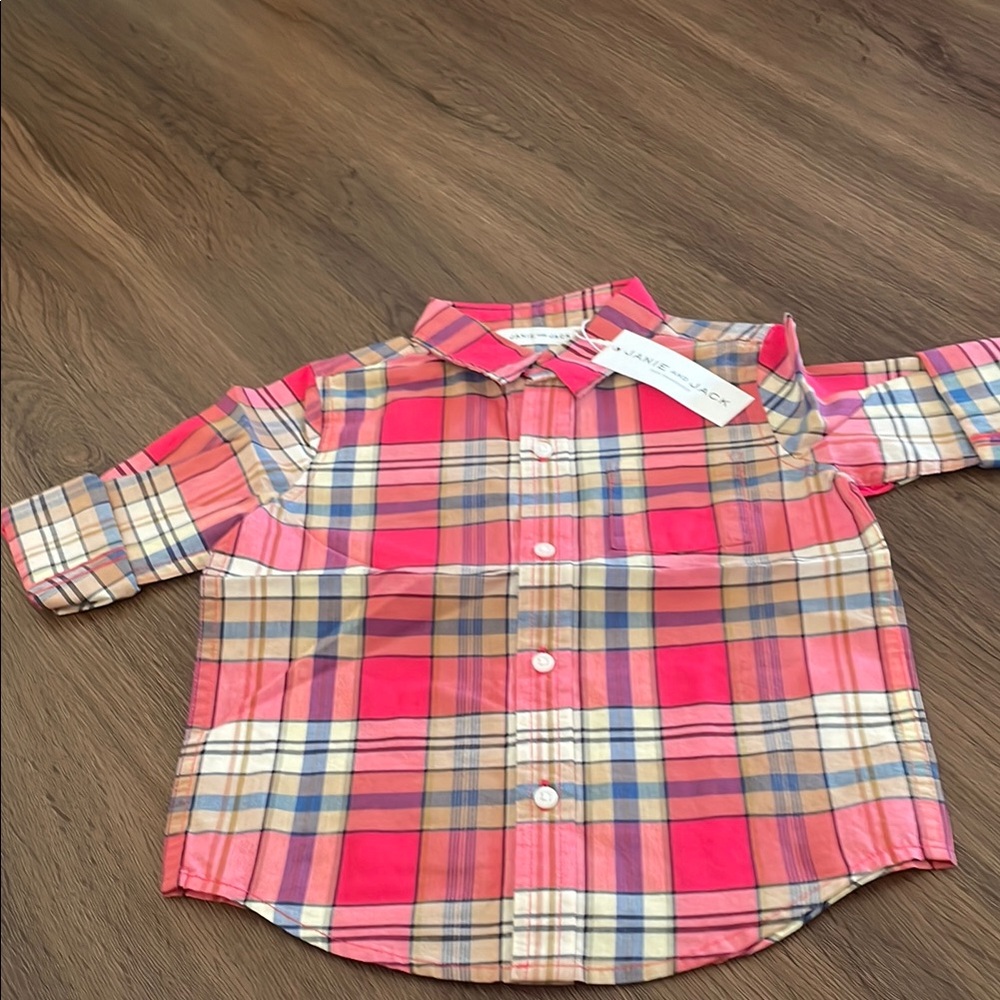Janie and Jack children Shirt Size 3 Years Old. NWT